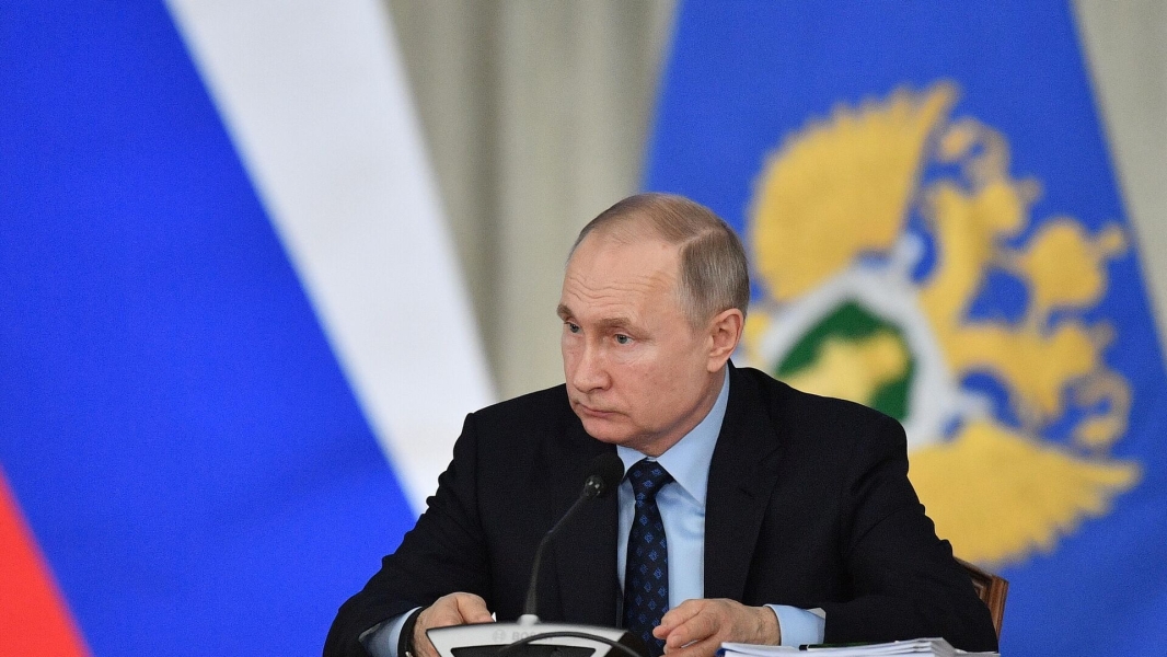 Путин примет участие в расширенном заседании коллегии Генпрокуратуры