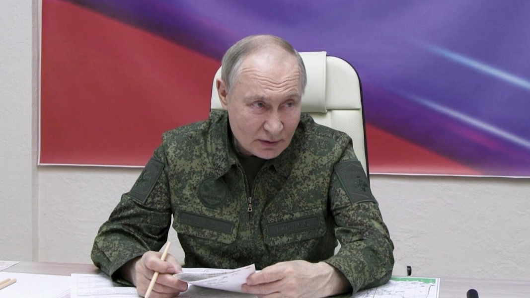 Песков: Путину доложили о завершающей стадии освобождения Курской области