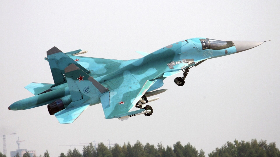 Экипаж Су-34 нанес удар по пункту временной дислокации подразделения ВСУ