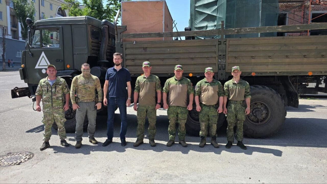 Оборудование для ремонта боевой техники отправили из Астраханской области на СВО